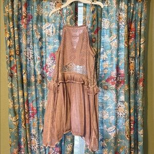 Boho Light Purple Sleeveless Dress